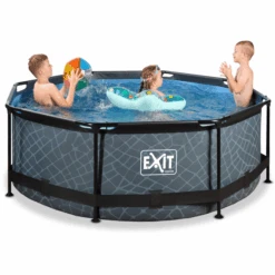 EXIT TOYS EXIT Frame Pool ø244x76cm - GrijsEXIT PeakPro ø10ft Zwart -EXIT TOYS Winkel exit frame pool o244x76cm grijsexit peakpro o10ft zwart a305861 3