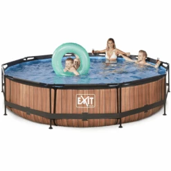 EXIT TOYS EXIT Frame Pool ø300x76cm (12v) - HoutlookEXIT Frame Pool ø360x76cm (12v) - Houtlook -EXIT TOYS Winkel exit frame pool o300x76cm 12v houtlookexit frame pool o360x76cm 12v houtlook a305879 2