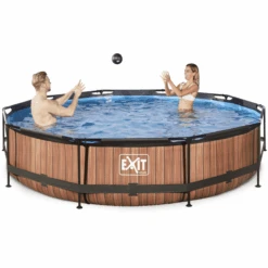 EXIT TOYS EXIT Frame Pool ø300x76cm (12v) - HoutlookEXIT Frame Pool ø360x76cm (12v) - Houtlook -EXIT TOYS Winkel exit frame pool o300x76cm 12v houtlookexit frame pool o360x76cm 12v houtlook a305879 3