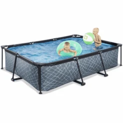 EXIT TOYS EXIT Frame Zwembad 300x200x65cm (12v) - Grijs 9 EXIT TOYS EXIT Frame Zwembad 300x200x65cm (12v) - Grijs -EXIT TOYS Winkel exit frame zwembad 300x200x65cm 12v grijs a305887 4