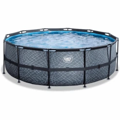 EXIT TOYS EXIT Frame Zwembad ø427x122cm (12v Cartridge Filterpomp) - Grijs 7 EXIT TOYS EXIT Frame Zwembad ø427x122cm (12v Cartridge Filterpomp) - Grijs -EXIT TOYS Winkel exit frame zwembad o427x122cm 12v cartridge filterpomp grijs a305798 2