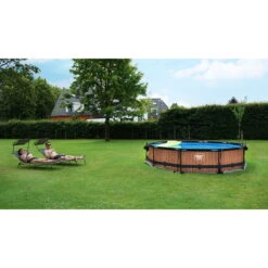 EXIT TOYS EXIT Lime Zwembad ø360x76cm Met Filterpomp - Groen -EXIT TOYS Winkel exit lime zwembad o360x76cm met filterpomp groen 7