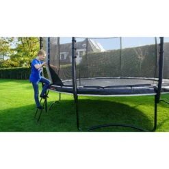 EXIT TOYS EXIT PeakPro Trampoline ø366cm - Zwart -EXIT TOYS Winkel exit peakpro trampoline o366cm zwart 11