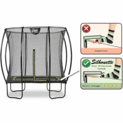 EXIT TOYS EXIT Silhouet Trampoline 153 X 214 Cm, Zwart -EXIT TOYS Winkel exit silhouet trampoline 153 x 214 cm zwart a294557 3