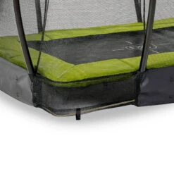 EXIT TOYS EXIT Silhouette Inground Trampoline 153x214cm Met Veiligheidsnet - Groen -EXIT TOYS Winkel exit silhouette inground trampoline 153x214cm met veiligheidsnet groen 4