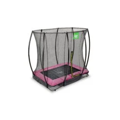 EXIT TOYS EXIT Silhouette Inground Trampoline 153x214cm Met Veiligheidsnet - Roze -EXIT TOYS Winkel exit silhouette inground trampoline 153x214cm met veiligheidsnet roze 2