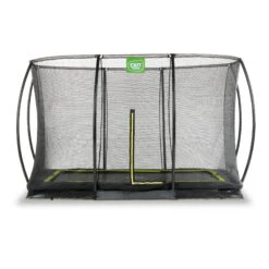 EXIT TOYS EXIT Silhouette Inground Trampoline 244x366cm Met Veiligheidsnet - Zwart
