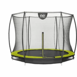 EXIT TOYS EXIT Silhouette Inground Trampoline ø244cm Met Veiligheidsnet - Groen