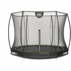 EXIT TOYS EXIT Silhouette Inground Trampoline ø244cm Met Veiligheidsnet - Zwart -EXIT TOYS Winkel exit silhouette inground trampoline o244cm met veiligheidsnet zwart a251714 4