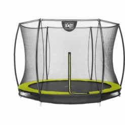 EXIT TOYS EXIT Silhouette Inground Trampoline ø305cm Met Veiligheidsnet - Groen