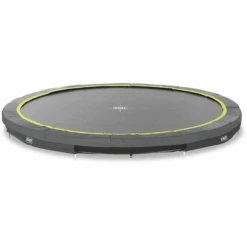 EXIT TOYS EXIT Silhouette Sportvloertrampoline ø 427 Cm, Zwart