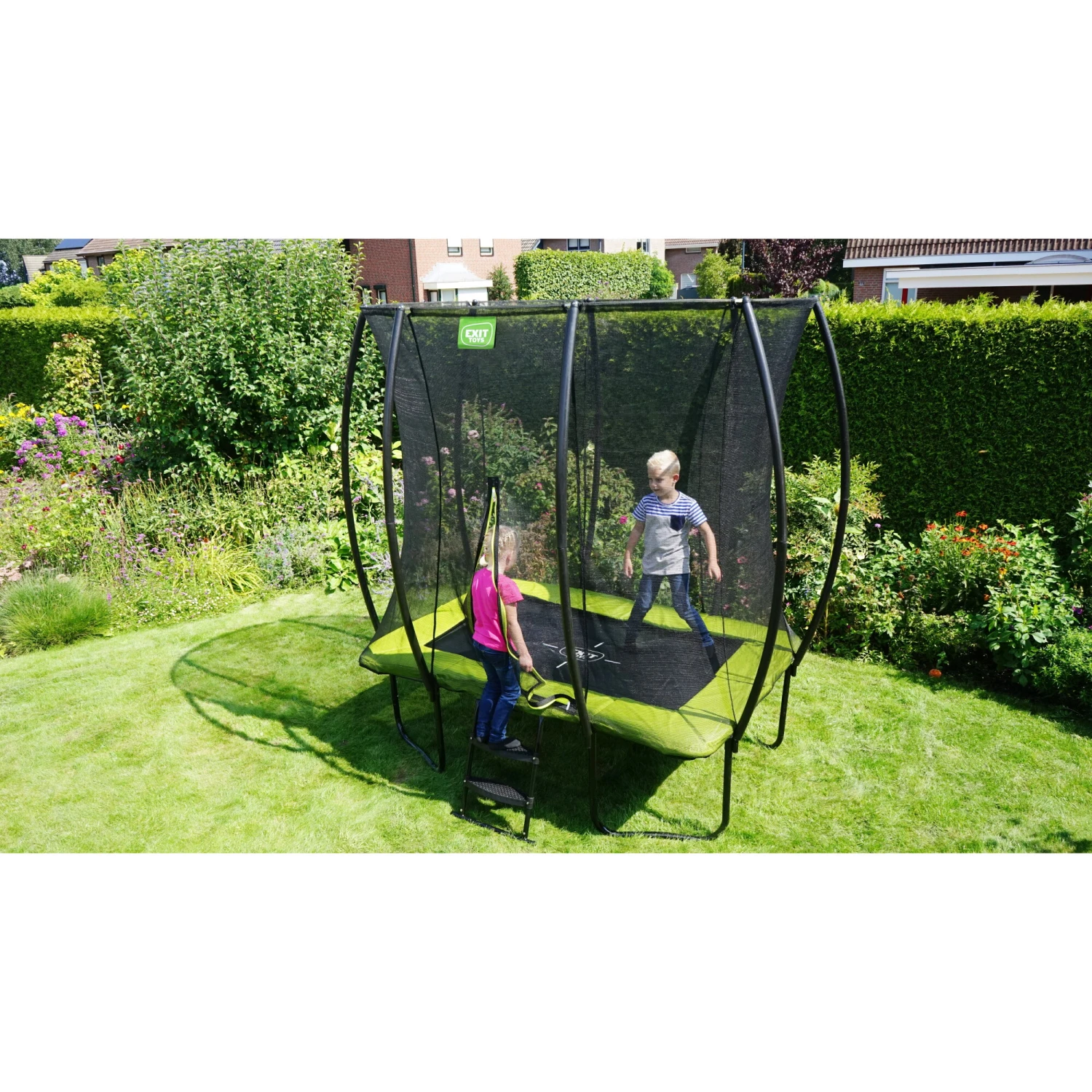 EXIT TOYS EXIT Silhouette Trampoline 153x214cm - Groen 10 EXIT TOYS EXIT Silhouette Trampoline 153x214cm - Groen - Afbeelding 10