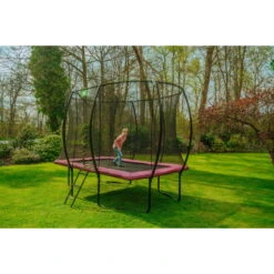 EXIT TOYS EXIT Silhouette Trampoline 244x366cm - Roze -EXIT TOYS Winkel exit silhouette trampoline 244x366cm roze 11
