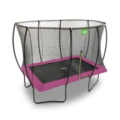 EXIT TOYS EXIT Silhouette Trampoline 244x366cm - Roze -EXIT TOYS Winkel exit silhouette trampoline 244x366cm roze 2