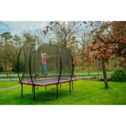 EXIT TOYS EXIT Silhouette Trampoline 244x366cm - Roze -EXIT TOYS Winkel exit silhouette trampoline 244x366cm roze 8