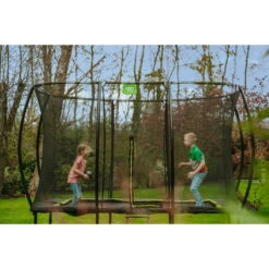 EXIT TOYS EXIT Silhouette Trampoline 244x366cm - Zwart 21 EXIT TOYS EXIT Silhouette Trampoline 244x366cm - Zwart -EXIT TOYS Winkel exit silhouette trampoline 244x366cm zwart 10