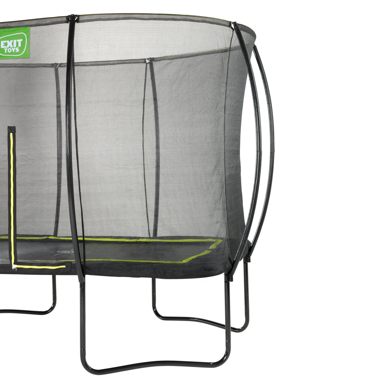 EXIT TOYS EXIT Silhouette Trampoline 244x366cm - Zwart 5 EXIT TOYS EXIT Silhouette Trampoline 244x366cm - Zwart - Afbeelding 5