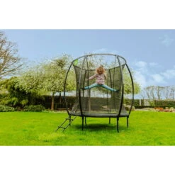 EXIT TOYS EXIT Silhouette Trampoline ø183cm - Zwart -EXIT TOYS Winkel exit silhouette trampoline o183cm zwart 5