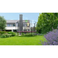 EXIT TOYS EXIT Silhouette Trampoline ø427cm - Roze -EXIT TOYS Winkel exit silhouette trampoline o427cm roze 5