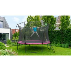 EXIT TOYS EXIT Silhouette Trampoline ø427cm - Roze -EXIT TOYS Winkel exit silhouette trampoline o427cm roze 6