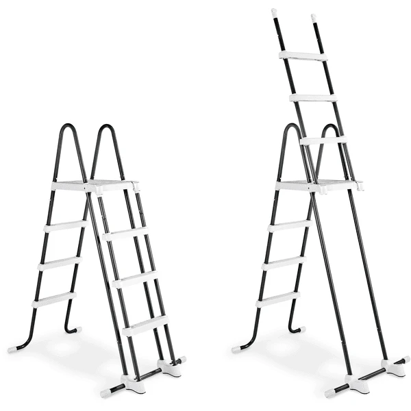 EXIT TOYS EXIT Stone Zwembad 540x250x122cm Met Afdekking En Sand Filterpomp, Grijs 5 EXIT TOYS EXIT Stone Zwembad 540x250x122cm Met Afdekking En Sand Filterpomp, Grijs - Afbeelding 5