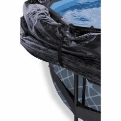 EXIT TOYS EXIT Stone Zwembad ø360x76cm Met Overkapping En Filterpomp - Grijs -EXIT TOYS Winkel exit stone zwembad o360x76cm met overkapping en filterpomp grijs a269441 2