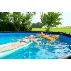 EXIT TOYS EXIT Stone Zwembad ø488x122cm Met Filterpomp - Grijs 20 EXIT TOYS EXIT Stone Zwembad ø488x122cm Met Filterpomp - Grijs -EXIT TOYS Winkel exit stone zwembad o488x122cm met filterpomp grijs 9