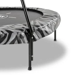 EXIT TOYS EXIT Tiggy Junior Trampoline Met Beugel ø140cm - Zwart/grijs -EXIT TOYS Winkel exit tiggy junior trampoline met beugel o140cm zwart grijs 2