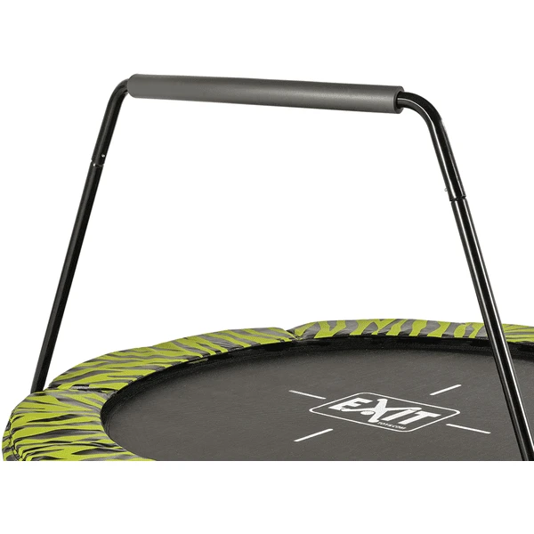 EXIT TOYS EXIT Tiggy Junior Trampoline Met Greepstang ø140 Cm, Zwart/groen 2 EXIT TOYS EXIT Tiggy Junior Trampoline Met Greepstang ø140 Cm, Zwart/groen - Afbeelding 2
