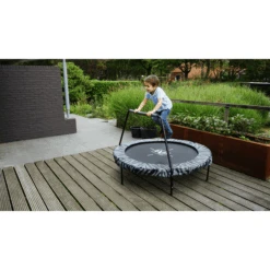 EXIT TOYS EXIT Tiggy Junior Trampoline Met Handvat ø140 Cm, Zwart/grijs -EXIT TOYS Winkel exit tiggy junior trampoline met handvat o140 cm zwart grijs a294554 4