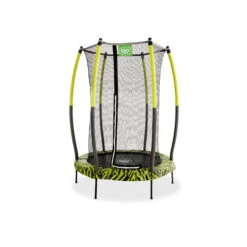 EXIT TOYS EXIT Tiggy Junior Trampoline Met Veiligheidsnet ø140cm - Zwart/groen