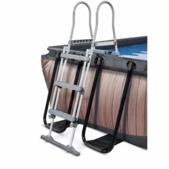 EXIT TOYS EXIT Wood Pool 540x250x100cm Met Afdekking, Sand Filter En Warmtepomp, Bruin -EXIT TOYS Winkel exit wood pool 540x250x100cm met afdekking sand filter en warmtepomp bruin a294606 4