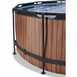 EXIT TOYS EXIT Wood Pool ø360x122cm Met Zandfilterpomp, Bruin 7 EXIT TOYS EXIT Wood Pool ø360x122cm Met Zandfilterpomp, Bruin -EXIT TOYS Winkel exit wood pool o360x122cm met zandfilterpomp bruin a294610 2