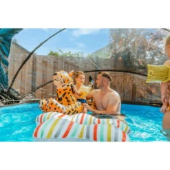 EXIT TOYS EXIT Wood Zwembad ø300x76cm Met Filterpomp En Overkapping - Bruin -EXIT TOYS Winkel exit wood zwembad o300x76cm met filterpomp en overkapping bruin 10