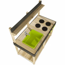 EXIT TOYS EXIT Yummy 100 Houten Buitenkeuken - Naturel -EXIT TOYS Winkel exit yummy 100 houten buitenkeuken naturel a268345 2