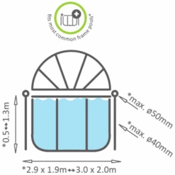 EXIT TOYS EXIT Zwembadafdekking 300x200cm -EXIT TOYS Winkel exit zwembadafdekking 300x200cm a294645 2