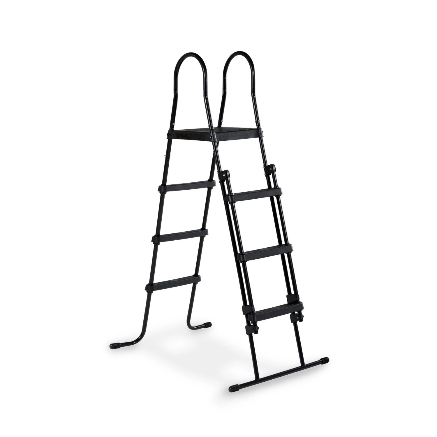 EXIT TOYS EXIT Zwembadtrap Voor Framehoogte Van 108-122cm - Zwart 1 EXIT TOYS EXIT Zwembadtrap Voor Framehoogte Van 108-122cm - Zwart